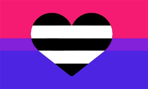 heteroromantic bisexual flag|Bisexuel Heteroromantique